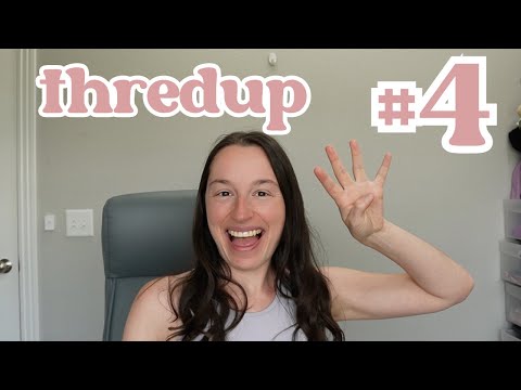 $1800 NWT DRESS !!! | Come Unbox A Thredup 50lb Mystery Box With Me