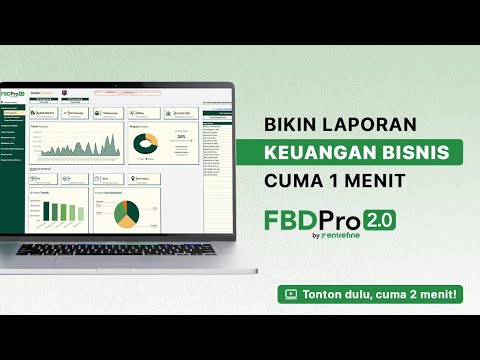 Pusing bikin laporan keuangan bisnis ? pake tools ini ga sampe 1 menit - FBD 2.0 by Entrefine