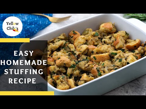 Easy Homemade Stuffing Recipe for the Perfect Holiday Meal!