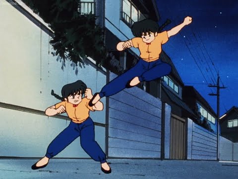 「RANMA ½」/ らんま1/2 : 障害物レースで戦う