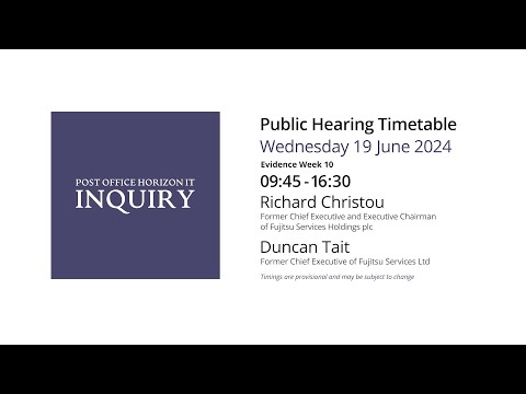 Duncan Tait - Day 153 PM (19 June 2024) - Post Office Horizon IT Inquiry