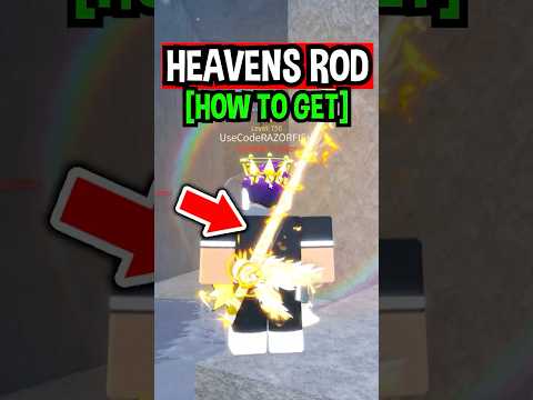 How To Get HEAVENS ROD in Roblox Fisch..