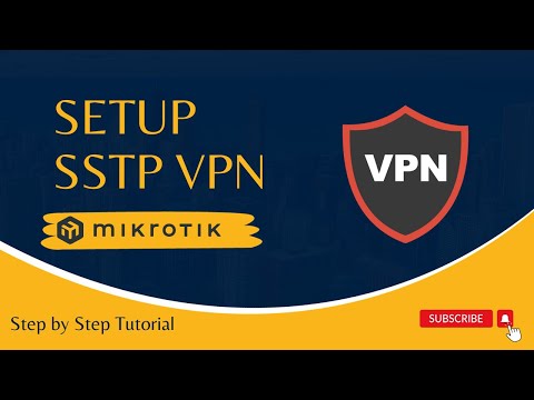 Mikrotik Vpn Configuration - How To Set Up A Mikrotik Sstp Vpn Server