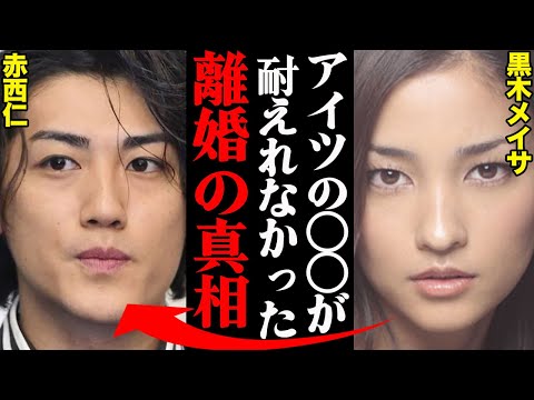 赤西仁＆黒木メイサ、離婚理由がヤバすぎた！？「あの人の〇〇が許せなかった…」