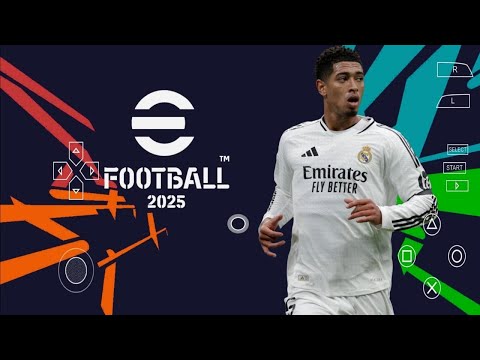 eFOOTBALL PES 2025 PPSSPP Android Update Transfers Kits 24/25 Now Faces Camera PS5 Graphics HD