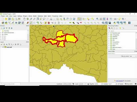 QGIS:  CUT/EXTRACT/TRIM STUDY AREA (PART) FROM A SHAPE FILE (LARGE FILE)