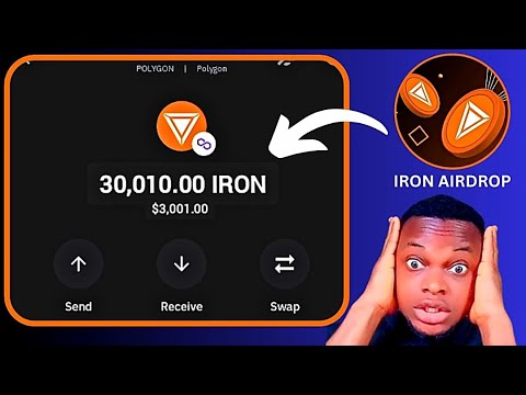 IRON Network - Claim Free $300 $IRON To Trust Wallet | IRON Stablecoin Telegram Airdrop