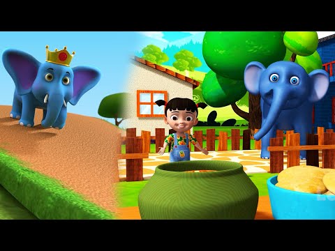 Hathi Raja Kahan Chale - हाथी राजा | Kids Learning Rhymes | Inspire Kids Rhymes