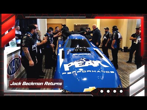 Jack Beckman returns to drive for John Force in 2025