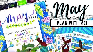 Plan with Me!! || Magical May Bullet Journal Setup