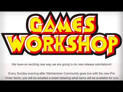 Games Workshop Makes Wild Changes To Ordering New Releases