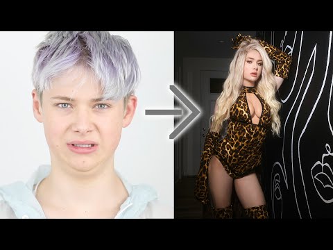 BOY TO GIRL MAKEUP TRANSFORMATION | Cardi B WAP inspired