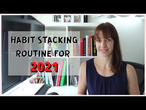 Habit stacking - build a habit routine for 2023 #shorts