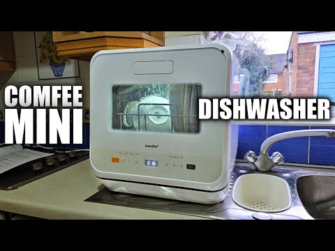 COMFEE Mini Dishwasher (CDWMT201DW) - Compact, Stand-alone Tabletop Dish Washer - Any Good?