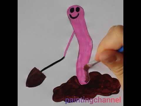 How to draw and paint Wormy - Roblox