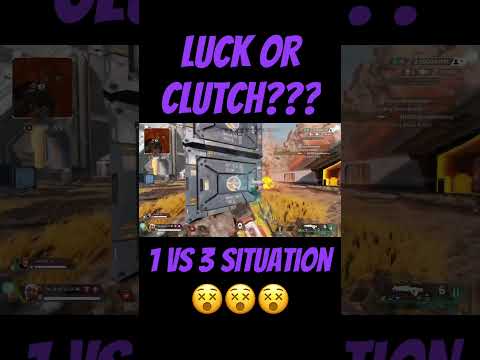 Luck or Clutch Situation!!! #apexlegends #apex #lifeline #ps5 #viral #fyp #gameplay #gamingclips