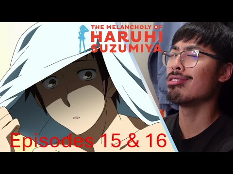 Kyon Is So Close! The Melancholy of Haruhi Suzumiya Episodes 15 & 16 Reaction