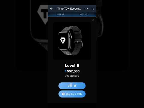 Time TON Ecosystem | New Nft Watch Unlocked