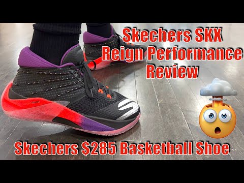 Skechers $285 Basketball Shoe - SKX Reign Performance Review - Carbon Fibre !!