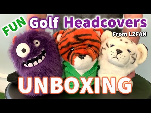 Unboxing & Review of Fun Golf Headcovers from LZFAN