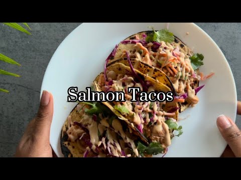 Salmon Tacos for the win! 🌮