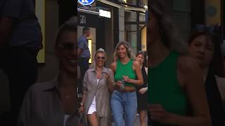 Russian beautiful women, summer in Moscow, Russia, #viral #short #trending #streetstyle