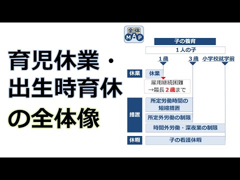 【社労士24】育児休業・出生時育児休業の全体像【体験講義】