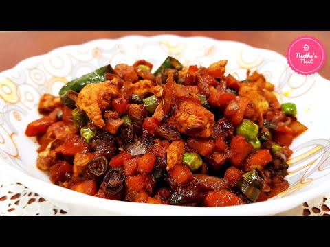 Chicken Veggies Stir Fry | Quick & Easy Recipe #Shorts #ShortVideo