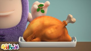 Christmas Turkey | 1 Hour of Oddbods Full Episodes | Funny Food Cartoons For All The Family!