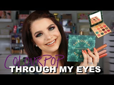 ColourPop X ILuvSarahii Through My Eyes Collection Review+Tutorial