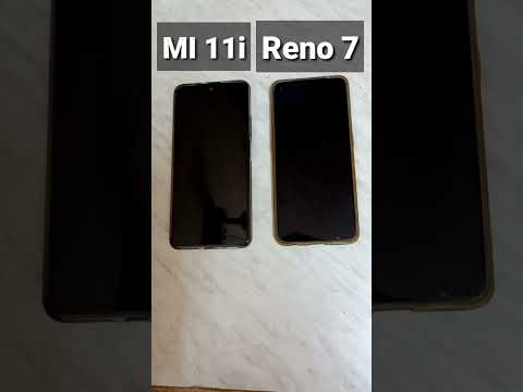 boot test Mi 11i vs Oppo Reno 7 #shorts