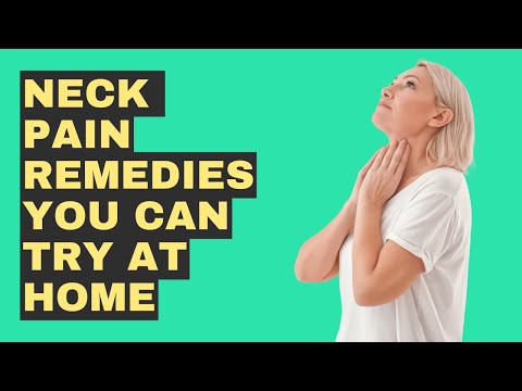 At Home Remedies To Soothe Neck Pain Fast