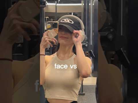 face vs body ?(얼굴vs몸매)?#gym#gymmotivation#gymlife#gymgirl #fitness#fitnessmotivation#fitnessmodel