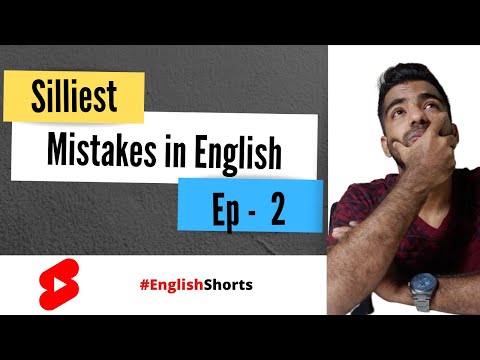 Silly mistakes in English | Episode 2 | #shorts #english #languagelearning