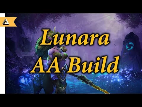 Lunara's AA build is a bit scary! (Gameplay with commentary)