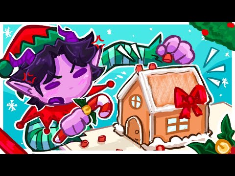 [Christmas Stream] BUILDING A GINGERBREAD HOUSE...