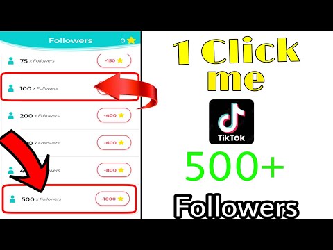 How To Get 500+ Followers and likes on tiktok.TikTok kay Followers kaisa badhaya 2022.gain followers