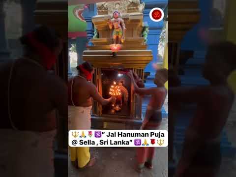 Lord Hanuman Puja @ Sella#god #lordhanuma #jaihanuman #jaihanumanji