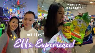 Celebrating EKKA at BRISBANE SHOWGROUNDS + Buying SHOWBAGS! | Life in Australia