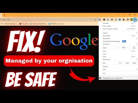 Fix Managed by your organization in Chrome in windows | Managed By Your Organization In Chrome