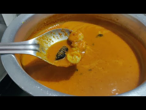 Easy Prawns Curry Recipe - Malvani Style Prawns Curry 🍤|कोळंबी रस्सा | प्रॉन करी