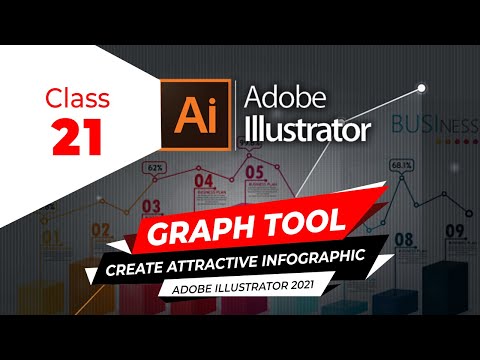 Adobe illustrator full course | class - 21 | Create infographic with Graph Tool | Design Planet