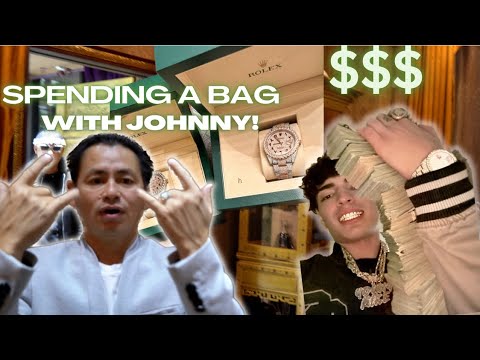 SPENDING A BAG WITH JOHNNY DANG!!! (VLOG) #texas #johnnydang