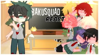 BakuSquad react to the DekuSquad 🧡💅 [] 🥦DekuSquad Harem🥦 [] Koinu