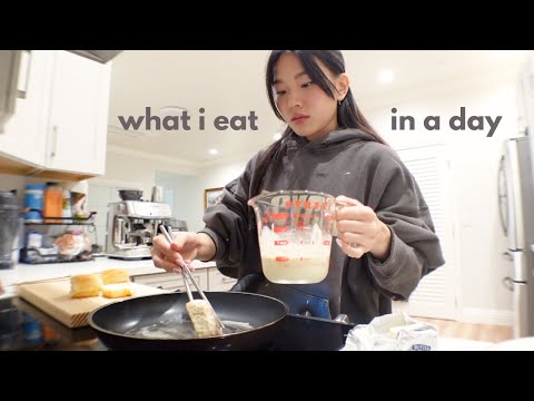 what i eat in a day (homemade korean meals)