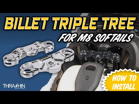 Thrashin Supply Product Highlight: Softail Triple Trees for Harley Low Rider S & ST!