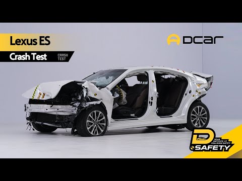 Lexus ES Crash Safety Test 雷克萨斯ES 碰撞安全测试