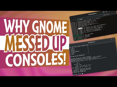 How GNOME Messed Up its Terminals