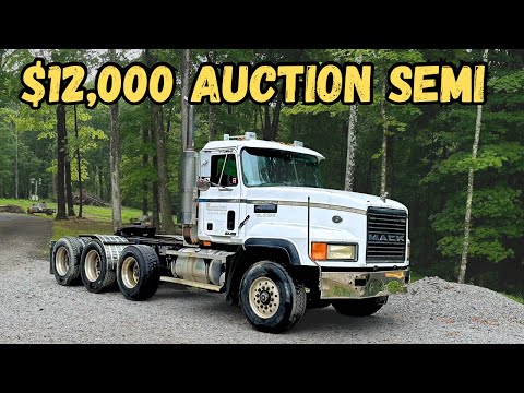 I Bought a Cheap Semi at the Auction. (How bad can it be?)