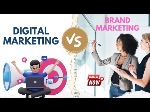 Digital Marketing Vs Brand Marketing: Best Ever Explanation 2024 | Digital World Giant